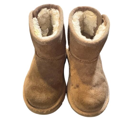 Ugg Other - Ugg Jona Toddler Girls Suede Snap Boot
